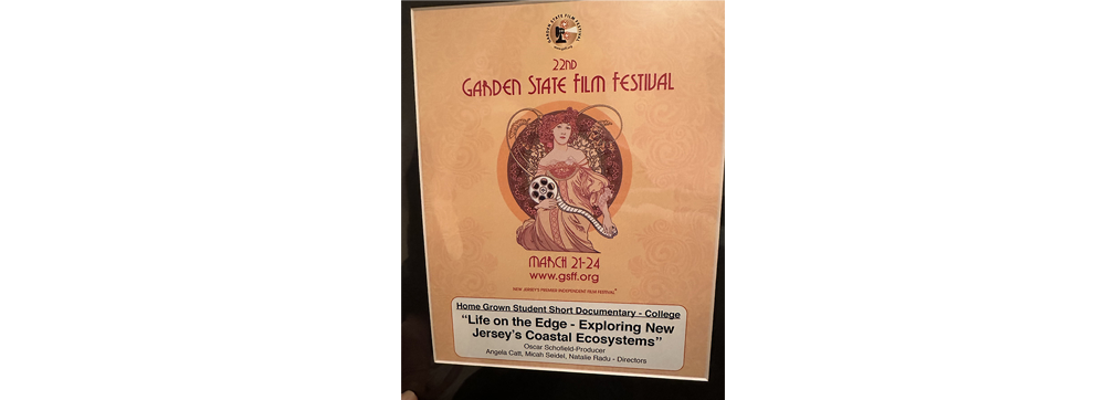 Garden State Film Festival Award