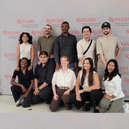 BCC students -front row- at the Experiential Learning Program