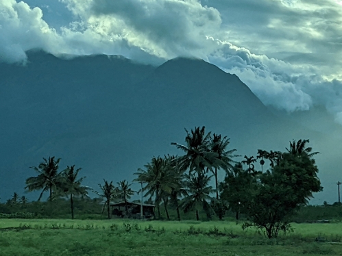 Scenic landscape in Coimbatore, India